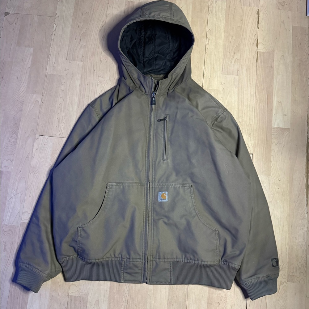 Carhartt Men's Quick Duck Hooded Jacket (XL)